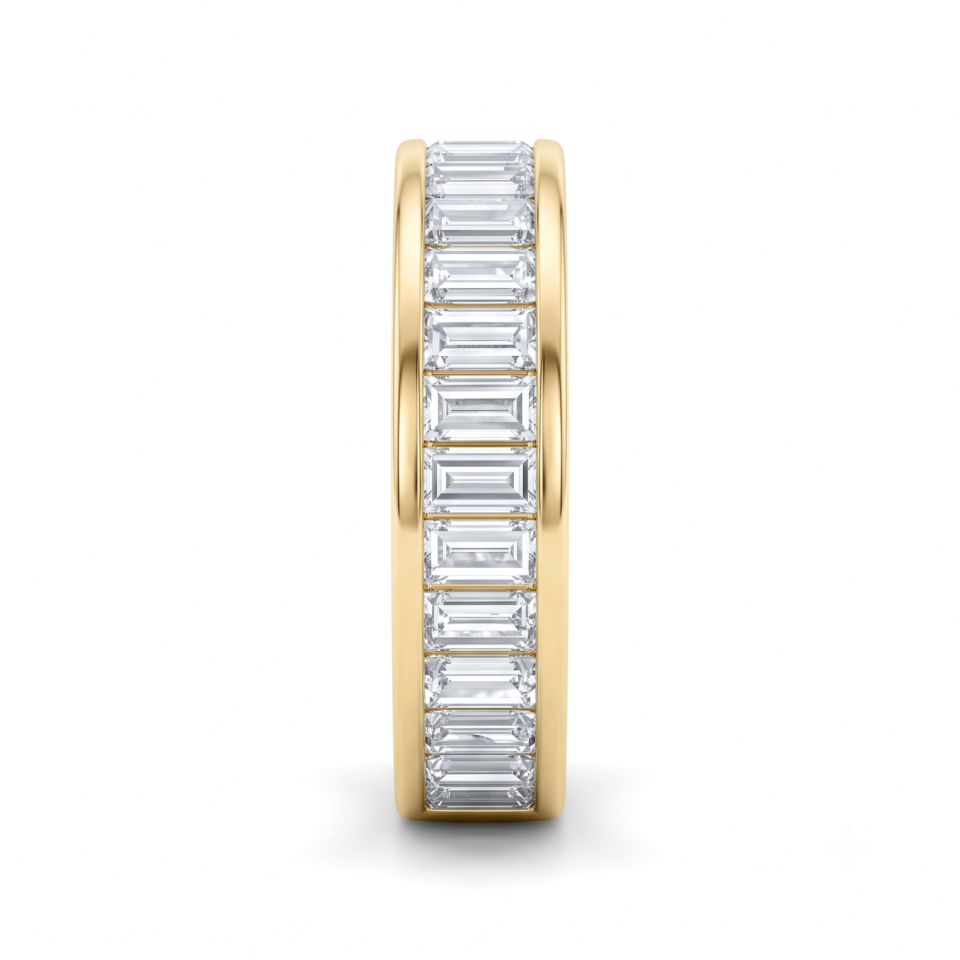 Baguette Diamond Ring Band