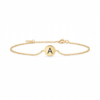 Charm Bracelet, Personalized Initial (BRC-CHM-019)-1