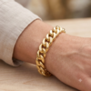 Cuban Link Chain Bracelet (BRC-CUB-017)-3