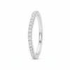 Curved Wedding Band, Diamond Pave (RNG-WED-022)-1
