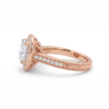 Cushion-Cut Vintage Halo Ring (RNG-CSH-004)-2