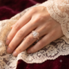 Cushion-Cut Vintage Halo Ring (RNG-CSH-004)-3