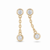 Drop Dangle Diamond Earrings (ERG-DRP-012)-2