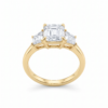 Emerald-Cut Three Stone Ring (RNG-EMR-003)-1