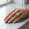 Emerald-Cut Three Stone Ring (RNG-EMR-003)-3