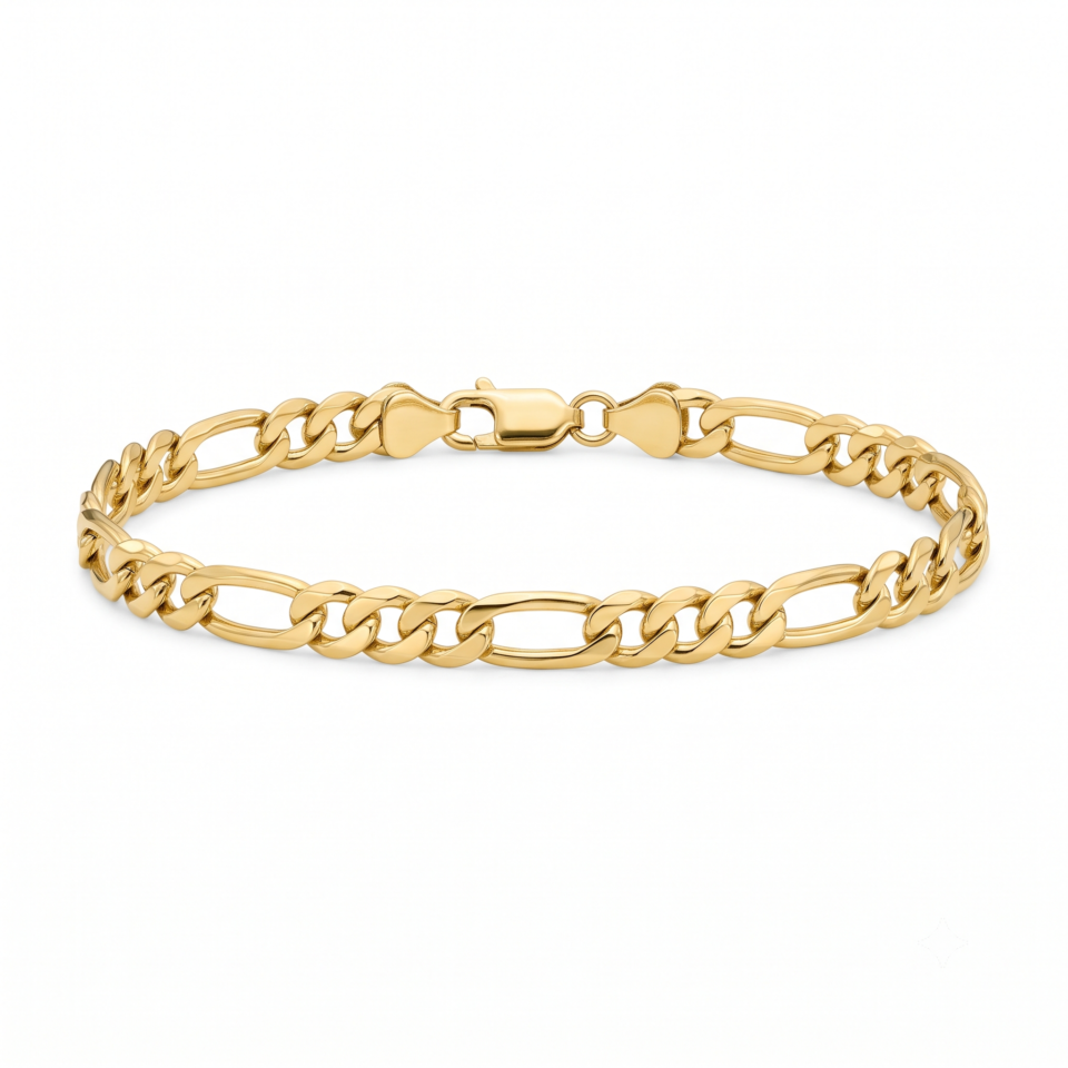 Figaro Chain Bracelet