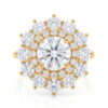 Lab-Grown Diamond Cluster Ring (RNG-CLU-025)-2