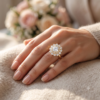 Lab-Grown Diamond Cluster Ring (RNG-CLU-025)-3