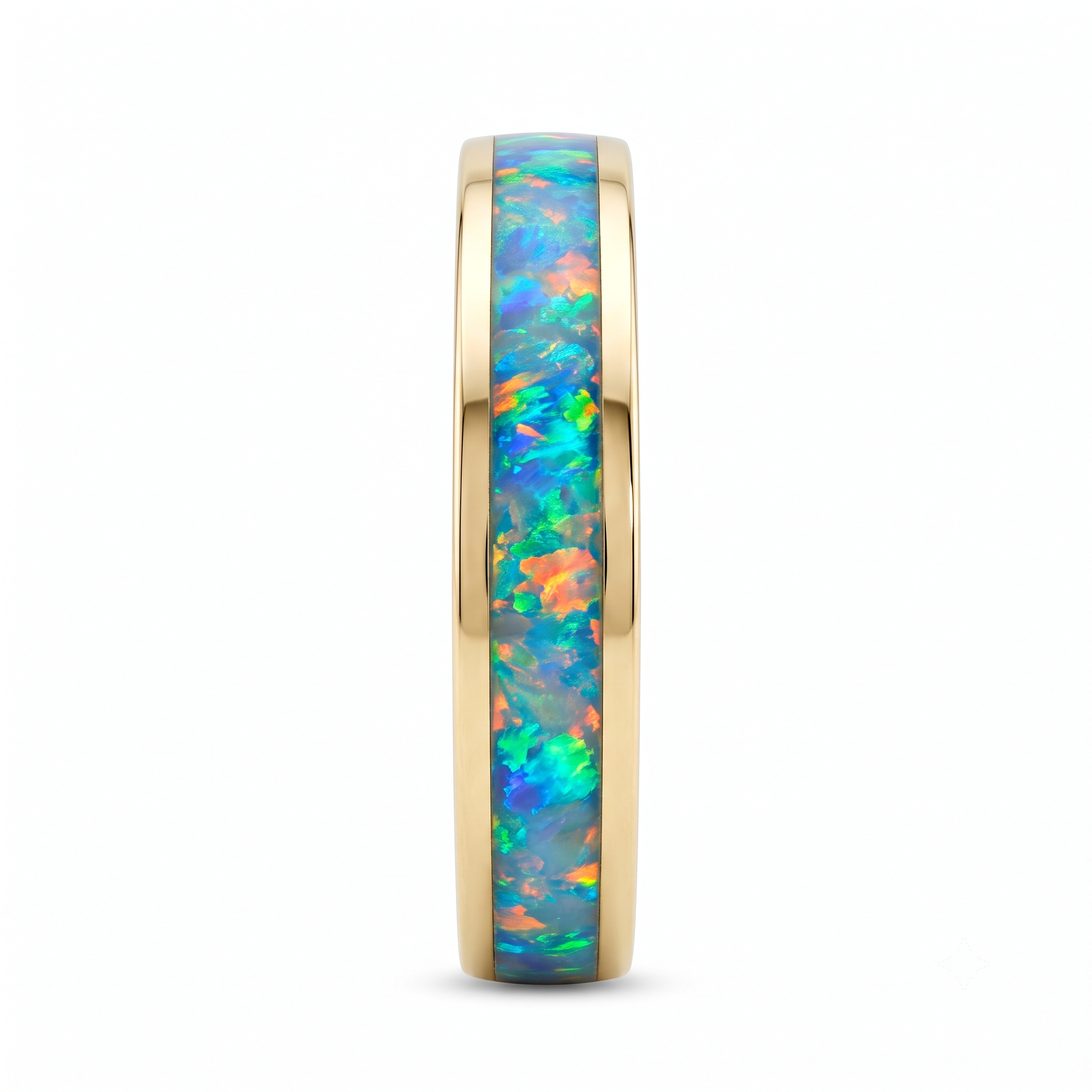 Opal Inlay Band Ring (RNG-OPL-031)-1
