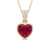 Ruby Heart Pendant (PND-RBY-028)-1