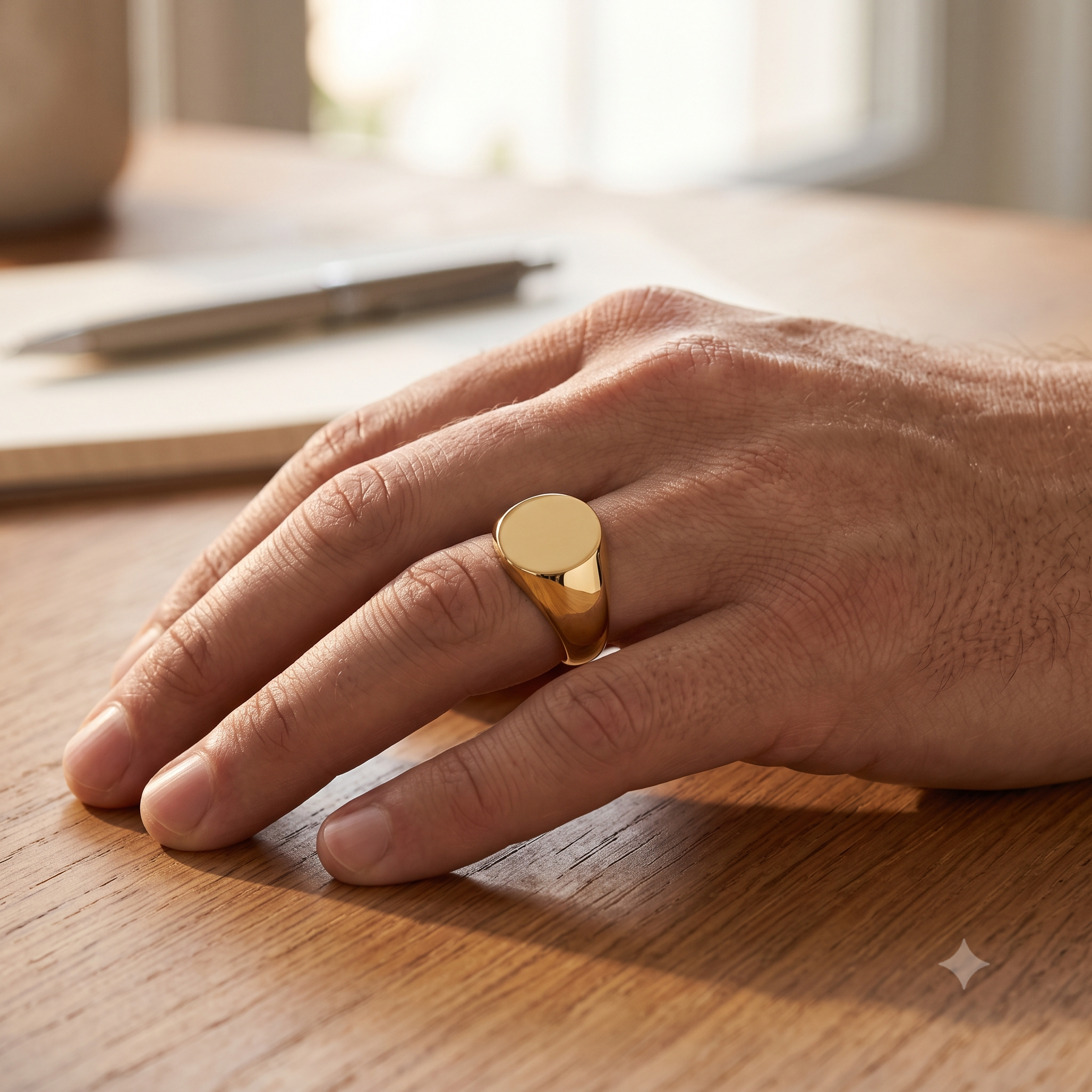 Signet Ring, Engravable (RNG-SIG-020)-2