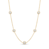 Station Diamond Necklace (NCK-STN-009)-2